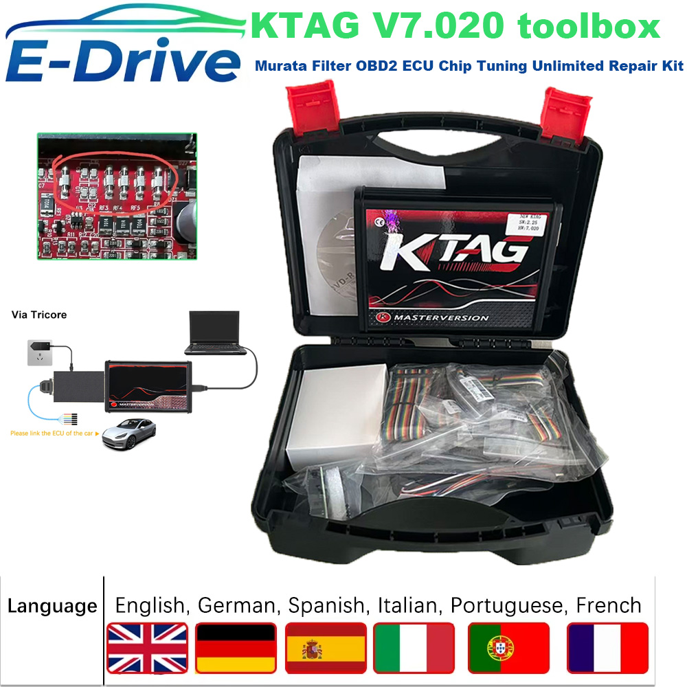 Ktag Ecu Tuning Tool - KTAG V7.020, KESS V5.017 – программирующее