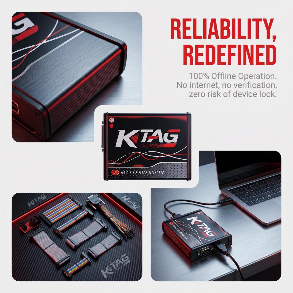 KTAG V2.25 V7.020 4LED Инструм – обзор и цена Ktag Ecu Tuning Tool