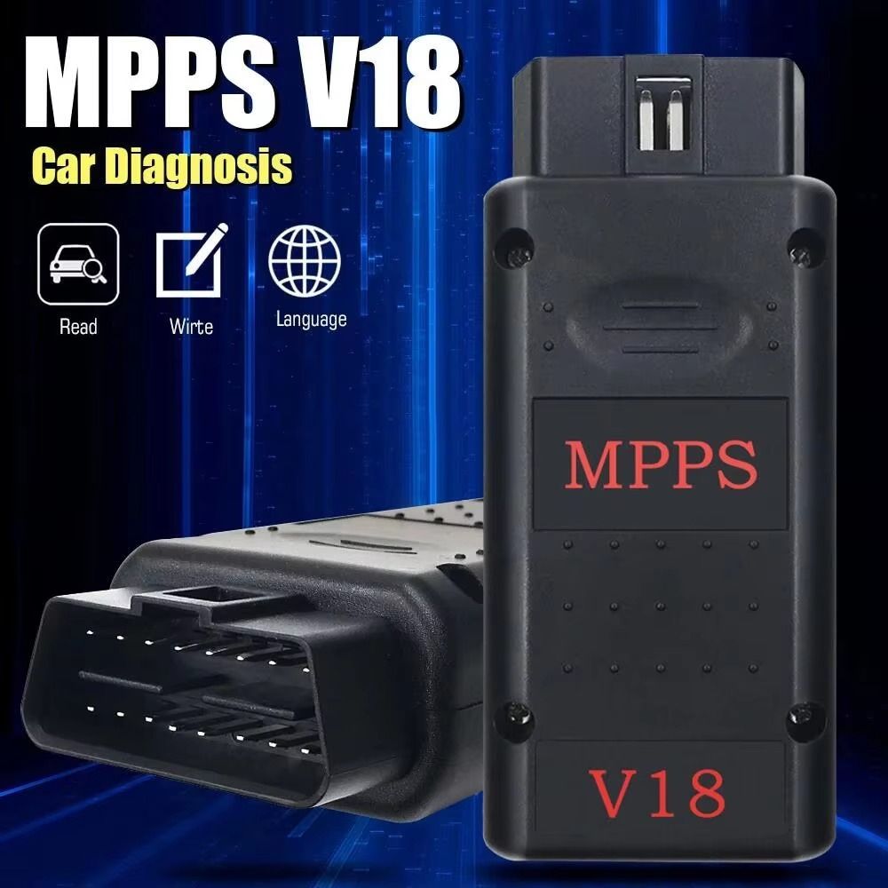 Интерфейс для чип-тюнинга ЭБУ  – обзор и цена Ecu Flasher Mpps V18
